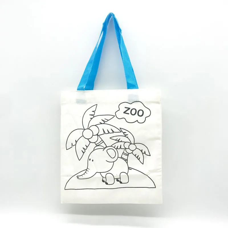 Túi Vải Cho Bé Vẽ Tranh Hoặc Graffiti